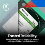 Toshiba S300 PRO 4TB Internal Hard Drive