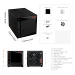 Asustor AS5404T 4-Bay NAS with Quad-Core CPU