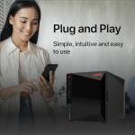 Asustor AS5404T 4-Bay NAS with Quad-Core CPU