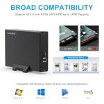 GODO USB 3.0 Aluminum Hard Drive Enclosure Dock