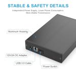 GODO USB 3.0 Aluminum Hard Drive Enclosure Dock