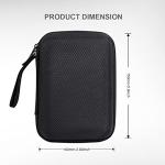 Shockproof Hard Drive Carrying Case Organizer 2.5”