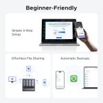 UGREEN 4-Bay Desktop NAS with 10GbE and HDMI