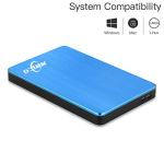 500GB Portable External Hard Drive - USB 3.0