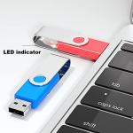 64GB USB Flash Drive, 2 Pack - Swivel Design