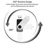 64GB USB Flash Drive, 2 Pack - Swivel Design