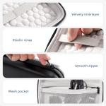 ProCase Hard Drive Case for Canvio Basics Western Digital WD Elements My Passport Seagate Portable Backup Plus Slim 1TB 2TB 3TB 4TB USB 2.5, Portable External Case for 2 Hard Drives -Black