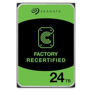 Seagate Exos ST24000NM000C 24TB 7.2K RPM SATA 6Gb/s 512e 3.5in Enterprise Hard Drive (Renewed)