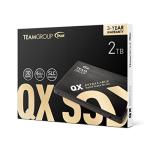 TEAMGROUP QX 2TB 3D NAND QLC 2.5 Inch SATA III Internal Solid State Drive SSD R/W Speed up to 560/500 MB/s 690TBW Laptop & PC Desktop T253X7002T0C101