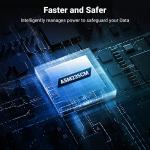 UGREEN 2.5" Hard Drive Enclosure USB C 3.1 Gen 2 to SATA III 6Gbps for SSD HDD 9.5 7mm External Hard Drive Disk Case with UASP Compatible with WD Seagate Toshiba Samsung Hitachi PS4 Xbox Router