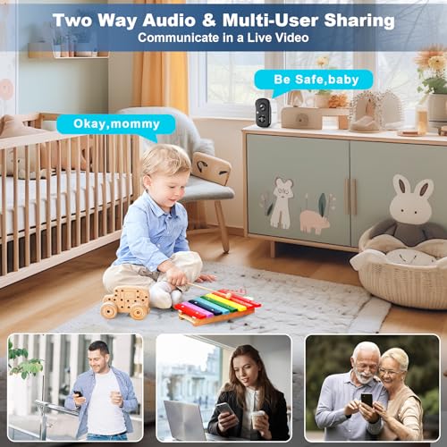 Wireless Battery-Powered 2K Outdoor Security Camera