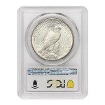1927 D Silver Peace Dollar MS-66+ PCGS/CAC