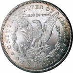 1884 CC Morgan Dollar Brilliant Uncirculated 5FS