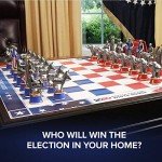 Collector's Edition Political Chess Set: Democrats vs. Republicans