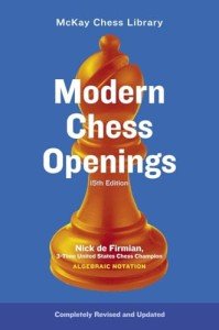 15th Edition Modern Chess Openings Guide