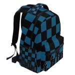 Oarencol Black Blue Chess Backpack and Daypack