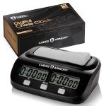 Digital Chess Clock with Tournament and Bonus Features
