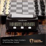 Digital Chess Clock with Tournament and Bonus Features
