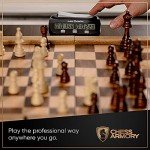 Digital Chess Clock with Tournament and Bonus Features