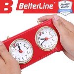 Wind-Up Retro Chess Clock - Easy-Read Dials