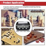 Digital Chess Clock Timer with Alarm - Black