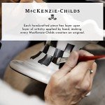 MACKENZIE-CHILDS Black-and-White Urn Centerpiece