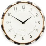 MACKENZIE-CHILDS Black-and-White Decorative Wall Clock
