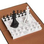Rykamia Chess Pop-Up Birthday Card with Envelope