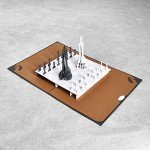 Rykamia Chess Pop-Up Birthday Card with Envelope