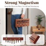 Magnetic Wooden Chess Set with Handle - 15.5 Inch