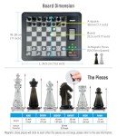 LED Electronic Chess Board for Beginners & Lovers