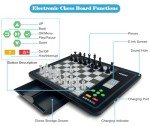 LED Electronic Chess Board for Beginners & Lovers