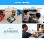 Smart Electronic Chess Set with LED & Magnetic Pieces