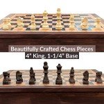 Wooden 3-in-1 Chess, Checkers, and Backgammon Table