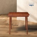 Classic Solid Wood Folding Card Table - Cherry