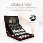 Luxury Marble Chess Set with Storage Box