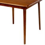 Classic Folding Card Table with Fruitwood Frame