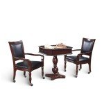 Hathaway 3-in-1 Chess, Checkers & Backgammon Table Set