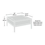 Sauder Cottage Road Gaming Coffee Table - White