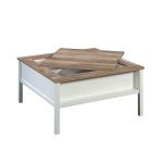 Sauder Cottage Road Gaming Coffee Table - White
