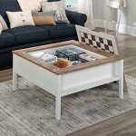 Sauder Cottage Road Gaming Coffee Table - White