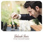 Luxury Marble Chess Set with Storage Box