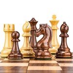 AMEROUS High Polymer Weighted Chess Pieces Set