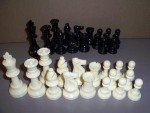 Triple Weighted Staunton Chess Set with Extra Queens