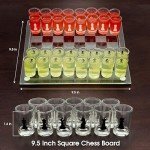 Shot Glass Chess Set for Fun Games