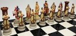 Medieval Crusades Chess Pieces: Arabians vs Christians