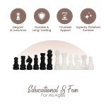 Luxury Marble Chess Set with Storage Box