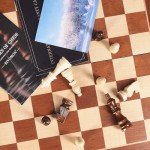 15" Magnetic Wooden Chess Set with Storage Slots