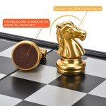 Magnetic 3-in-1 Chess, Checkers, Backgammon Set