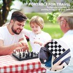 Magnetic Travel Chess Set with Extra Queens